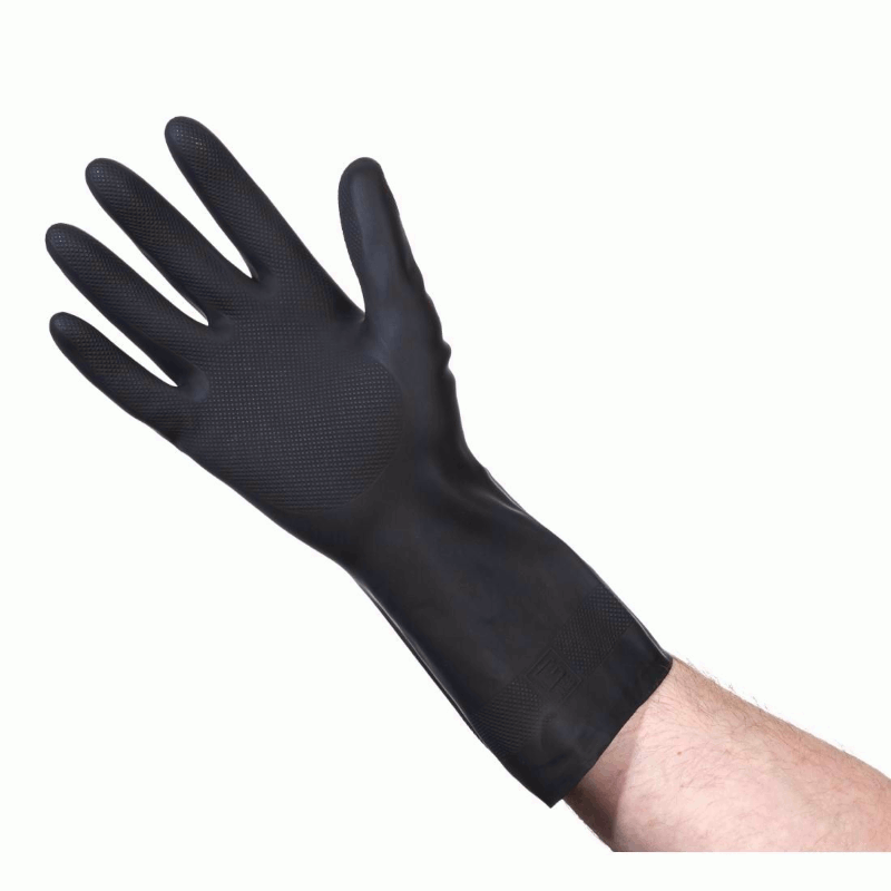 Black Second Skin Gloves - XL